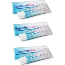 Bepanthol Baby Pişik Önleyici Merhem 30 gr Tüp Formda Provitamin B5 İçeren Etkili Krem X3