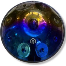 Arsha Titanium Handpan -9 Tonlu -Re Minör (Bakım Yağı ,renkli Kuşak ve Çanta