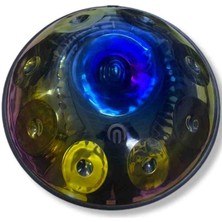 Arsha Titanium Handpan -9 Tonlu -Re Minör (Bakım Yağı ,renkli Kuşak ve Çanta