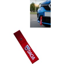 Tusba Market Dacia Uyumlu Çıt Çıtlı Tampon Dili Çeki Ipi | Spor Görünümlü Oto Tampon Sticker & Arma Aksesuar