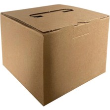 Aspak 13,5X13,5X10 cm E-Ticaret Kutusu - Kraft Kutu - 25 Adet