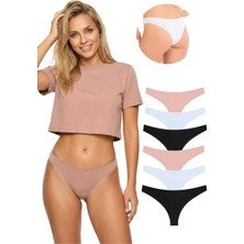 New Lilla 10030 Brazil String 6\'lı  Kadın Külot Paketi