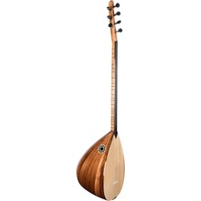 Uzun Sap Ceviz Öğrenci Bağlaması Full Set – Kılıf, Yedek Tel, Tezene ve Cüzdan Dahil