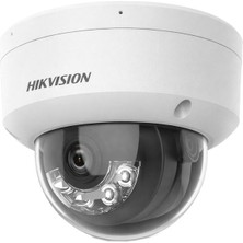 Hikvision DS-2CD1141G2-LIUF 4 Mp 2.8mm Smart Hybrid Light Sesli Dome Ip Kamera Gece Renkli Görüntü