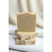 Zencefil Organik 3 Adet Keçi Sütü Sabunu Doğal El Yapımı Özel Üretim Leke Sabunu