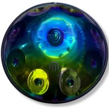 Arsha Titanium Handpan -9 Tonlu -Re Minör (Bakım Yağı ,renkli Kuşak ve Çanta