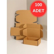 Aspak 20X10X5 cm E-Ticaret Kutusu - Kraft KUTU-100 Adet