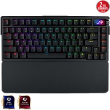 Binbir Göz Bilgisayar Asus M702 Azoth Extreme/nxsw/uk/pbt OLED Dokunmatik Ekran Alüminyum ve Karbonfiber Şase Mekanık Gamıng Klavye