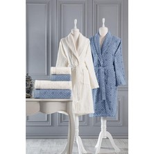 Özdilek Pastoral Krem Lacivert Aile Seti