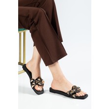 Suins Shoes Suins Marina Model Taş Detaylı Terlik