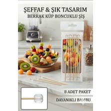 Party Express Dekoratif Büyük Boy Kürdan - Beyaz