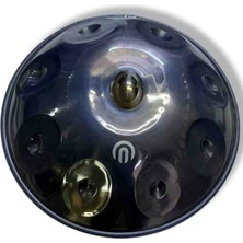 Arsha Nitrided Grade A Handpan 9 Nota Re Minör (Çanta, Renkli Kuşak , Bakım Yağı )