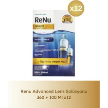 Renu Advanced Lens Solüsyon 360 + 100 ml 12 Li Paket