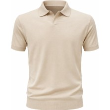 Plus Scorpion Erkek Polo Yaka Basic Tişört – Modern Rahat Slim Kalıp Günlük Casual Tasarım