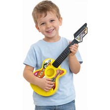 Güzelyüz Avm Klasik Gitar Sarı Renk Oyuncak Gitar 23 Nisan Gösteri Gitarı Çocuk Gitarı 42CM