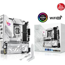 Binbir Göz Bilgisayar Asus Rog Strıx B860-G Gamıng Wıfı 4x Ddr5 Dp/hdmı 4x M.2 1x 2.5glan/wıfı7/bt Usb3.2 1851P Anakart