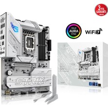 Binbir Göz Bilgisayar Asus Rog Strıx B860-A Gamıng Wıfı 4x Ddr5 Dp/hdmı 4x M.2 1x 2.5glan/wıfı7/bt Usb3.2 1851P Anakart