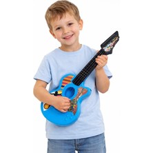Güzelyüz Avm Klasik Gitar Mavi Renk Oyuncak Gitar 23 Nisan Gösteri Gitarı Çocuk Gitarı 42CM