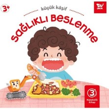 Binbir Göz Kitap Hareketli Kitap 3D Küçük Kaşif Sağlıklı Beslenme