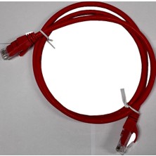 Binbir Göz Bilgisayar Ager AC-602-020/R 2mt Utp Cat6 Patch Kablo Kırmızı Cu, Lszh Awg 26/7