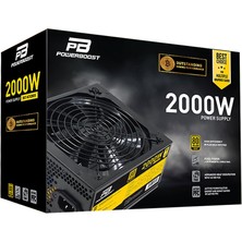 Binbir Göz Bilgisayar Power Boost BST-ATX2000 2000W 14CM Fan Mining Power Supply Kutusuz