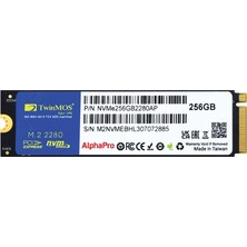 Binbir Göz Bilgisayar Twınmos 256GB 3600/3250MB/S M2 Pcıe Gen3 Nvme SSD NVME256GB2280AP 3d-Nand