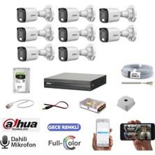 Dahua 8 Li Renkli Full Set