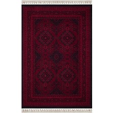 Pierre Cardin History HY03A Vintage Etnik Desenli Zelanda Yün Ile Dokunan Özel Tezgah Halı