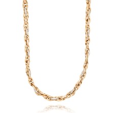 Berk Mücevherat 14 Ayar Altın Taşlı Tasarım Kolye