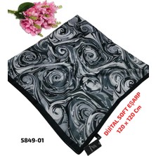 Sharell Dijital Soft Eşarp 120CM