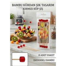 Party Express Dekoratif Büyük Boy Kürdan - Kırmızı