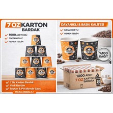Karton Bardak( 7oz 1000 Ad )