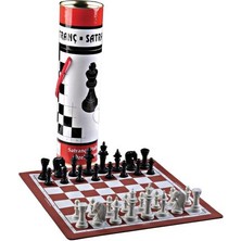 Binbir Göz Kitap Satranç Kitabı Oyun Zemini ve Taşları