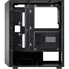 Binbir Göz Bilgisayar Vento VG3400S Psu Yok 4X12CM Rgb Fan Atx Meshed Panel 2xusb2.0/1xusb3.0 Siyah Gamıng Kasa