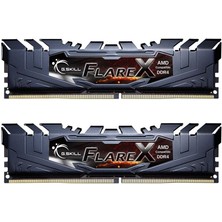 Binbir Göz Bilgisayar Gskıll 16GB (2X8GB) 3200MHZ Ddr4 Flare x Soğutuculu F4-3200C16D-16GFX Pc Ram
