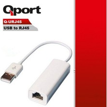 Binbir Göz Bilgisayar Qport Q-URJ45 USB To Ethernet 10/100 Çevirici Adaptör