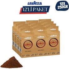 Lavazza Qualita Oro %100 Arabica Öğütülmüş Filtre Kahve 250 gr | 12'li Paket