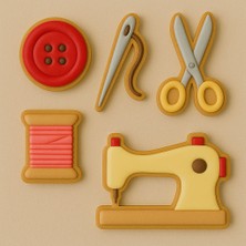 Cestopieno Terzi / Dikiş / El Sanatları Hamur Şekillendirici Seti/kurabiye, Seramik, Polimer Kil, Oyun Hamuru