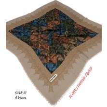 Flamlı Pamuk Eşarp