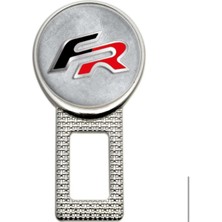 Şenyıldız Aksesuar Seat Leon Fr Metal Kemer Görseli 2 Adet Çift Yönlüdür Logosu