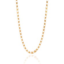 Berk Mücevherat 14 Ayar Altın Erkek Tasarım Zincir