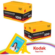 Kodak Kodacolor 100 ve Kodakcolor 200( 2028 ) 135-36-35MM Renkli Analog Fotoğraf Filmi+Çerçeve
