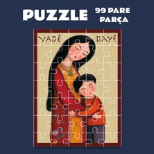 Zerya Pazil Bi Kurdî Dayê Yadê Anne - Kürtçe Puzzle Yapboz (99 Pare/parça - A4)