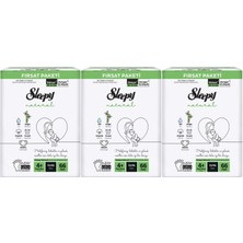 Sleepy Bebek Bezi Naturel Beden:4+ (9-16KG) Maxi Plus 198 Adet Aylık Fırsat Pk