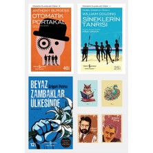 Dara Yayınları Otomatik Portakal Kitabı - Beyaz Zambaklar Ülkesinde Romanı - Sineklerin Tanrısı (4 Not Defterli)