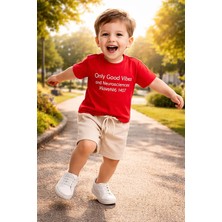 Almira Anne Bebek Bebek Yazlık Kırmızı Takım, Rahat ve Pratik Giyim Alternatifi