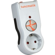 Binbir Göz Bilgisayar Tunçmatik Powersurge TSK19019 1050 Joules 1'li Beyaz Akım Korumalı Priz