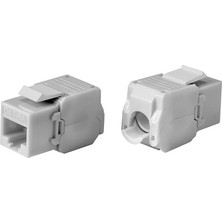 Binbir Göz Bilgisayar Ods U-K180W 180 Derece Kelebek Tip Cat6 Keystone Jack