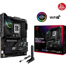 Binbir Göz Bilgisayar Asus Rog Strıx Z890-F Gamıng Wıfı 4x Ddr5 Dp/hdmı 5x M.2 1x 2.5glan/wıfı7/bt Usb3.2 1851P Anakart