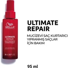 Wella Ultimate Repair Miracle Hair Rescue Onarıcı Saç Bakım Spreyi 95 ml Saç Hasarını Onarır, Pürüzsüz, Güçlü ve Parlak Saçlar Sağlar